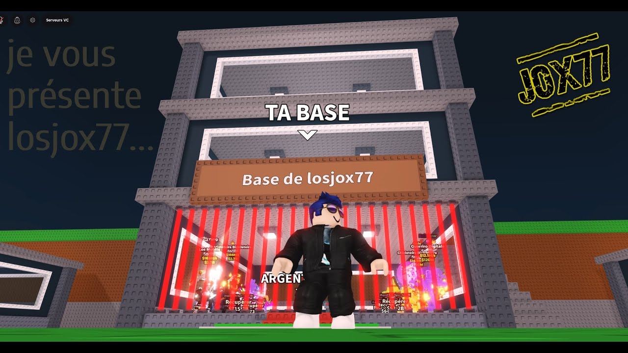 Je vous présente la base losjox77 sur steal a brainrot...