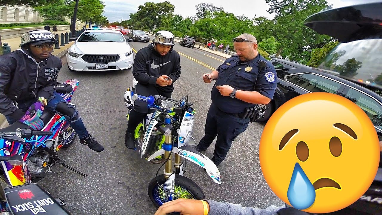 THE POLICE CAUGHT US!!
