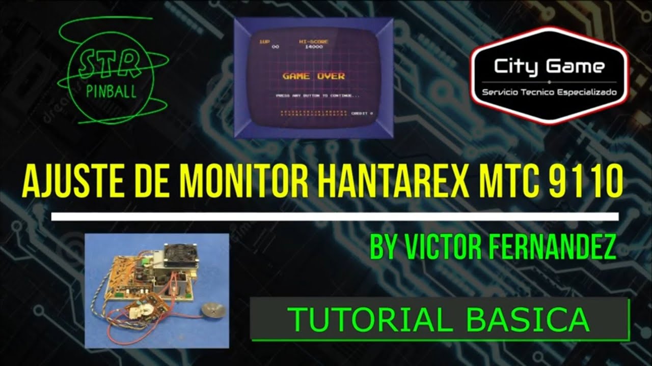 #2-AM Ajuste de monitor hantarex MTC 9110 by Víctor Fernandez