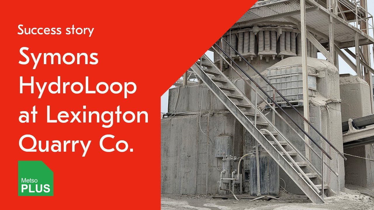 How HydroLoop enhanced a 7’ Symons® crusher at Lexington Quarry