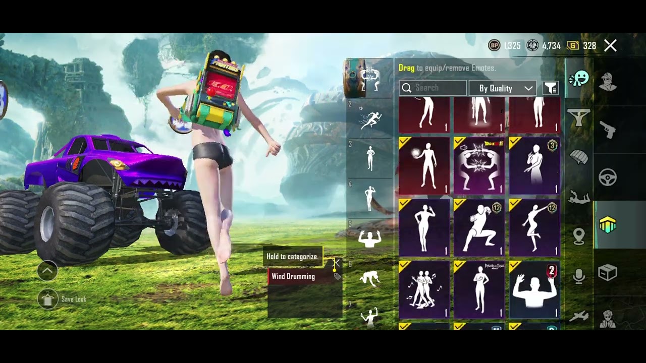 Account for sell