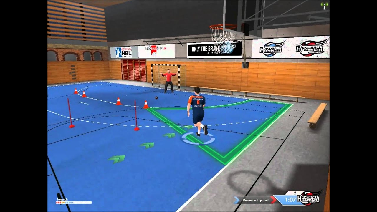 IHF Handball Challenge: Tirs aux postes.