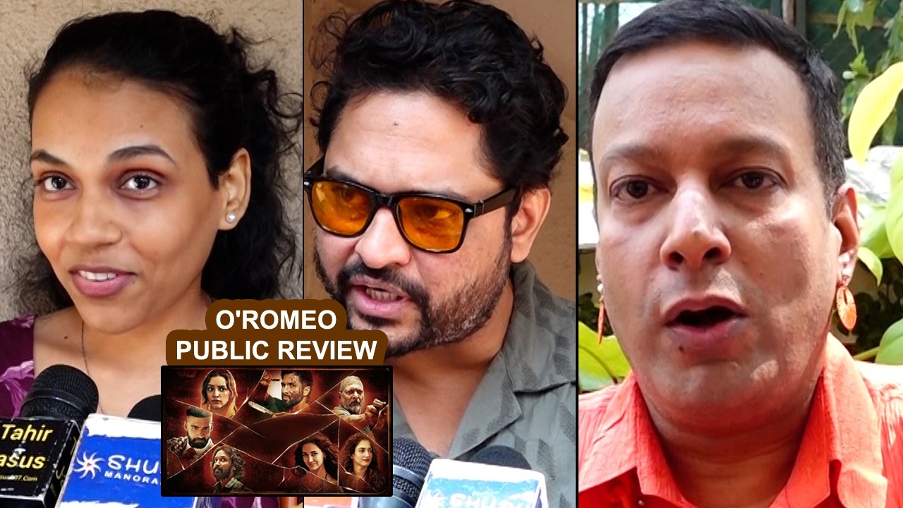 O'romeo Public Review | 1st Day 1st Show | Shahid Kapoor, Tripti Dimri, Avinash Tiwary, Nana Patekar