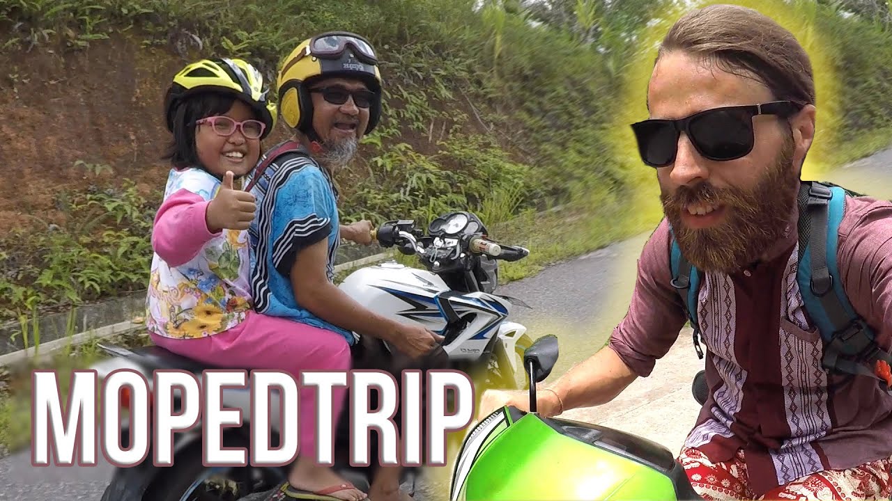 In Indonesia everyone rides SCOOTER | Travelling Beard VLOG