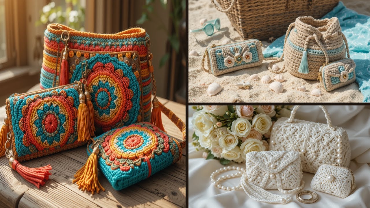 What Crochet Experts Don't Want You to Know About Luxury Bag Sets#crochet #handmade #knitting