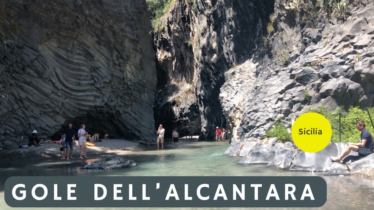 Le impressionanti GOLE DELL'ALCANTARA una esperienza incredibile.