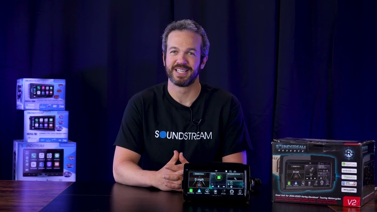 Soundstream V2 Review | Best Head Unit for 2014+ Harley Touring | Wireless CarPlay + Rally Mode