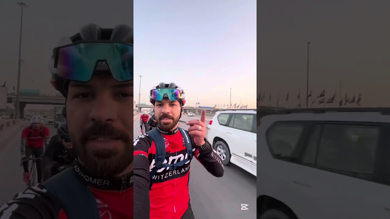 رحلتنا إلى بغداد زياره الامامين الكاظميين ع عل دراجه الهوائية ذهاباً واياباً 