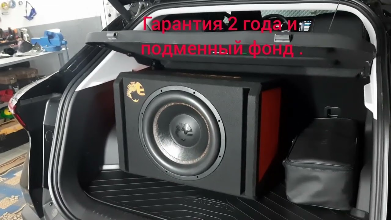 Активный сабвуфер Dl audio Piranha 15A V2 black  в Omoda C5 . 