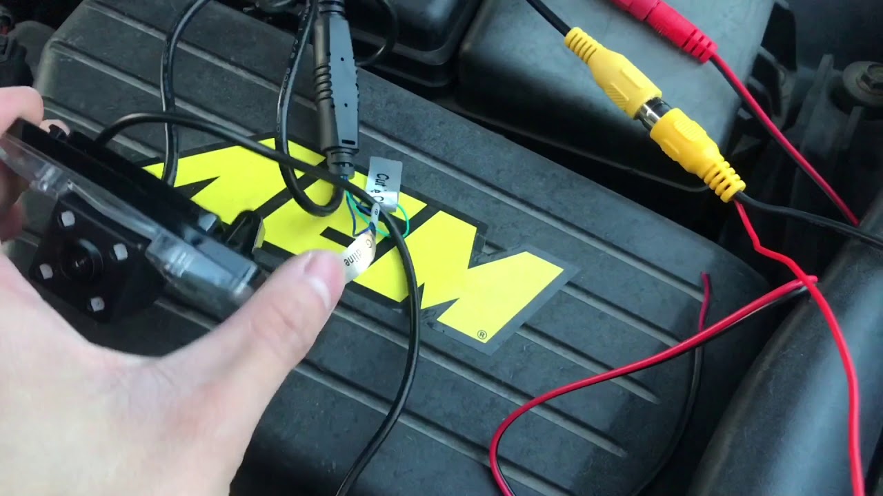 Installing Reverse Camera and Explanation – Honda Accord 2003-2007
