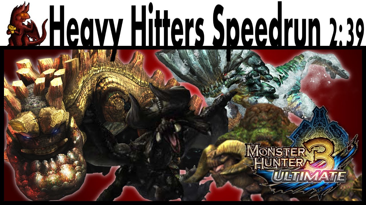 MH3U - Heavy Hitters Speedrun 2:39