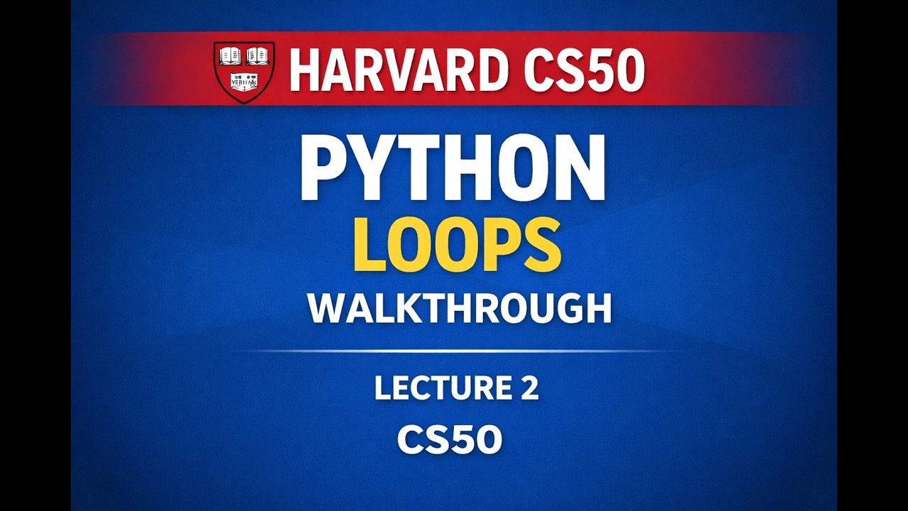 Harvard CS50 Python - Lecture 2