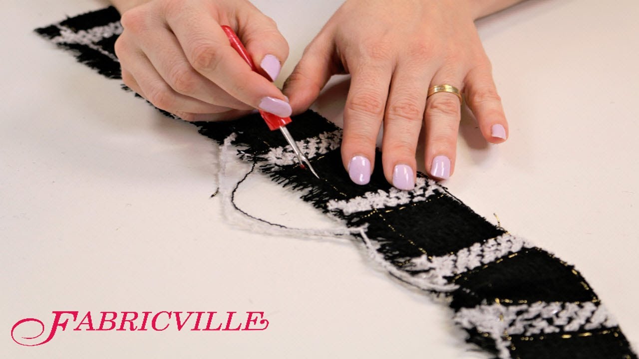 Madeleine et Fabricville - Comment travailler le tweed