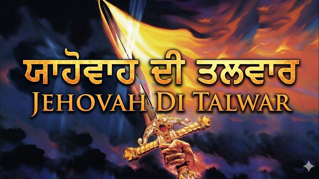 Jehovah Ki Talwar (याहोवा की तलवार) Bro Robin William | End Time Message Songs of Punjab Ministry