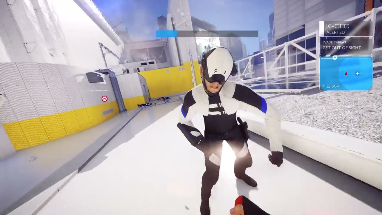 Mirror's Edge Catalyst All Finisher takedowns in FPS view in Slow motion