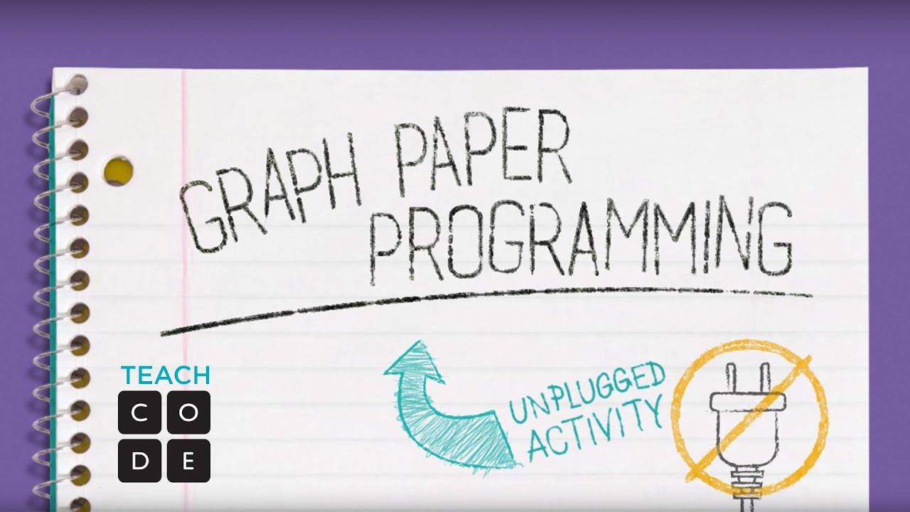 Unplugged Lesson in Action - Graph Paper Programming
