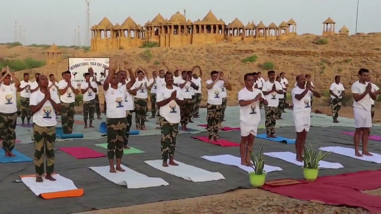 Yoga with BSF 2024