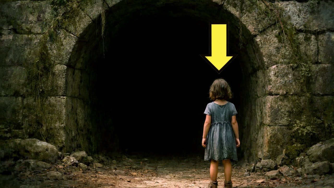 ABANDONED BY HER PARENTS SHE FINDS AN ABANDONED TUNNEL, AND WHAT SHE FINDS THERE, CHANGES HER LIFE