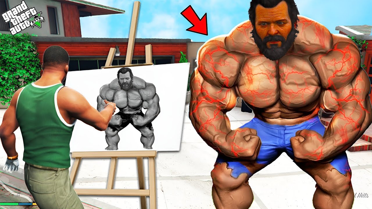 Franklin what ever Draw Come to Real Life in GTA 5 || Got magical pencil || Gta 5 Tamil