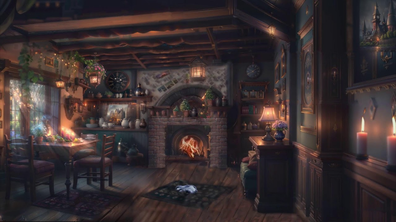The Ultimate Sleep Sanctuary: 🔥 Gentle Fireplace Crackling Sounds