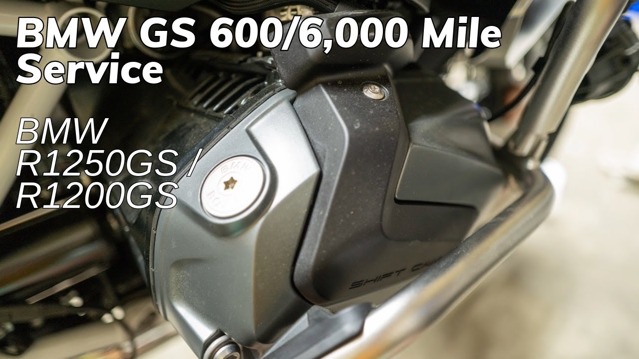 Инструкция: техническое обслуживание BMW R1250GS через 600/6000 миль (замена масла в главной пере...