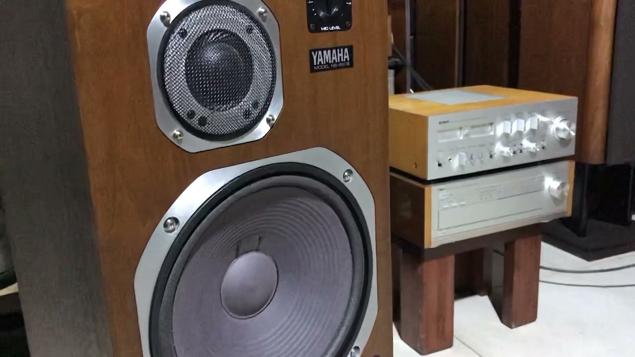 Душевно извлекают звук Yamaha ns-690iii & Yamaha ca-2000