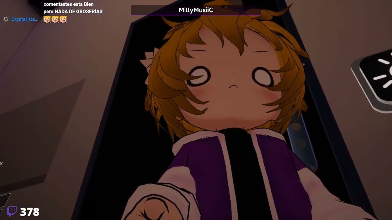 MILLYO AGARRANDO SEÑAL