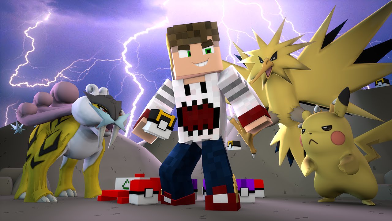 Minecraft: BATALHA DA SORTE - QUAL MELHOR POKEMON ELÉTRICO ? - ‹ PORTUGAPC ›