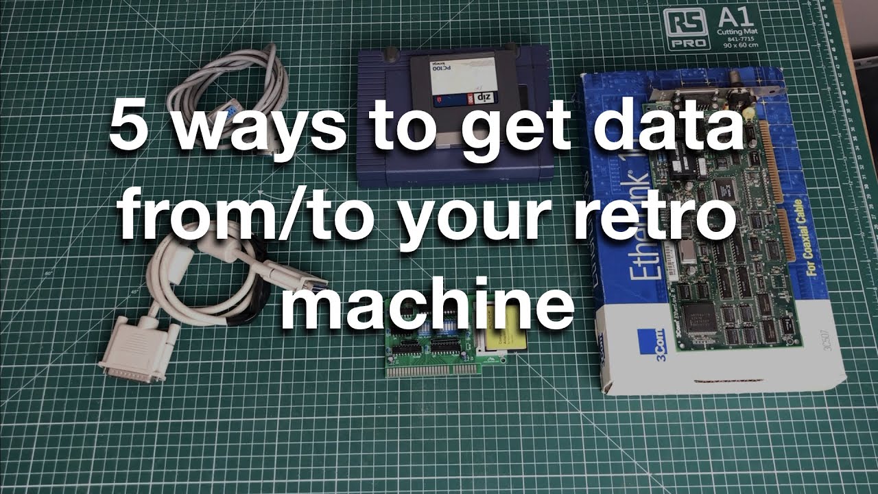 5 ways to get data from and to your retro machine