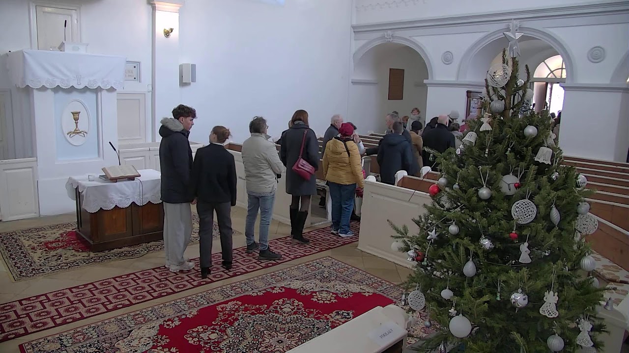 Gyömrői Református Istentisztelet 2026.01.04. 