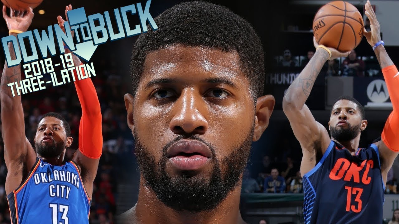 Paul George All 292 Three-Pointers Full Highlights (2018-19 Season Three-ilation Part I)
