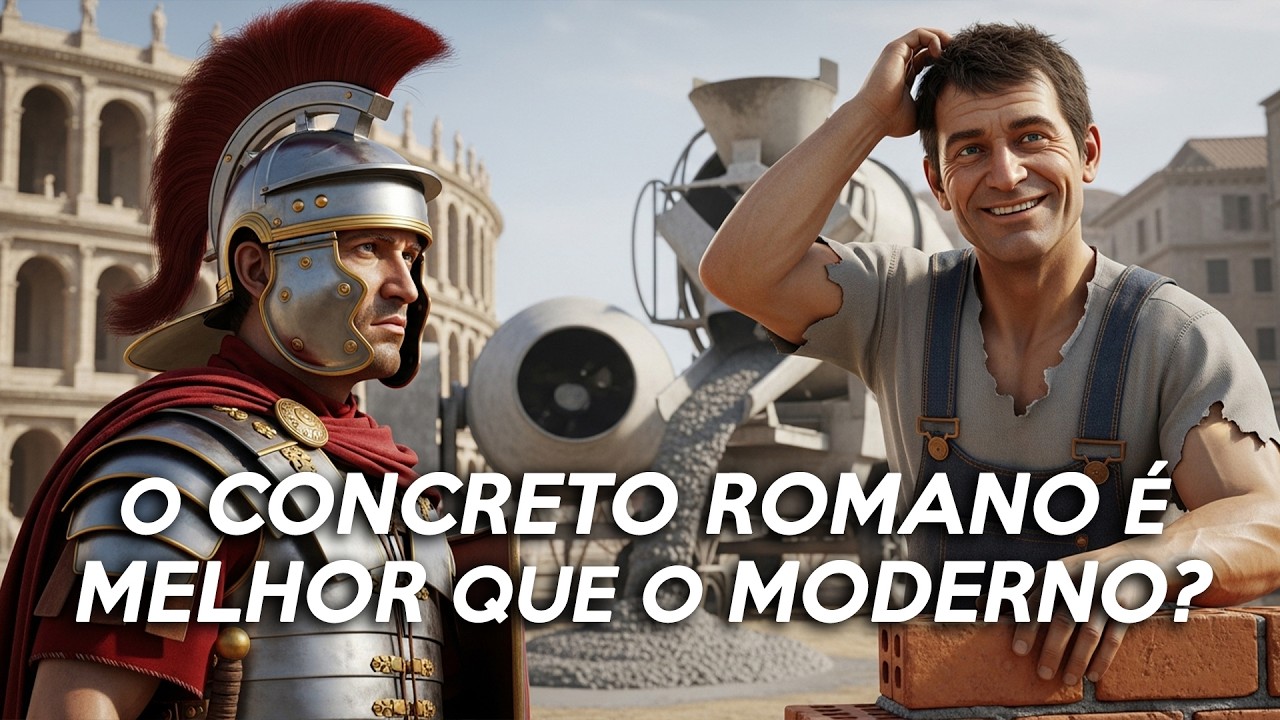 Concreto Romano vs Concreto Moderno: Qual é Mais Forte?
