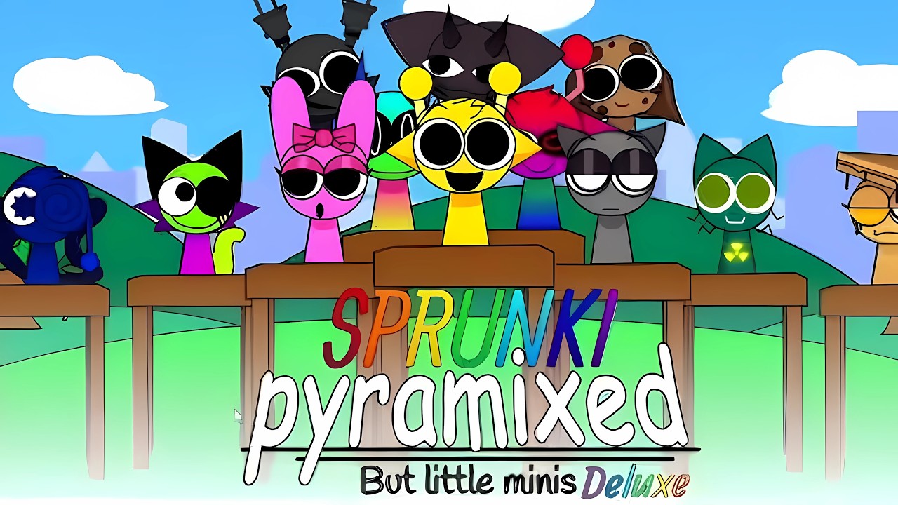 Sprunki Pyramixed – But Little Minis Deluxe PART 1 #sprunki, #incredibox