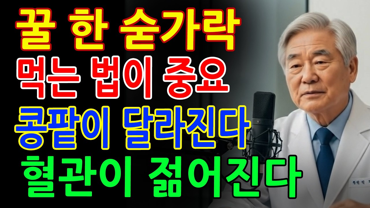 꿀 이렇게 먹으면 콩팥·혈관 노화를 늦출 수 있습니다! 서울대 연구가 밝힌 꿀 한 숟가락의 힘｜시니어 건강｜신장 건강