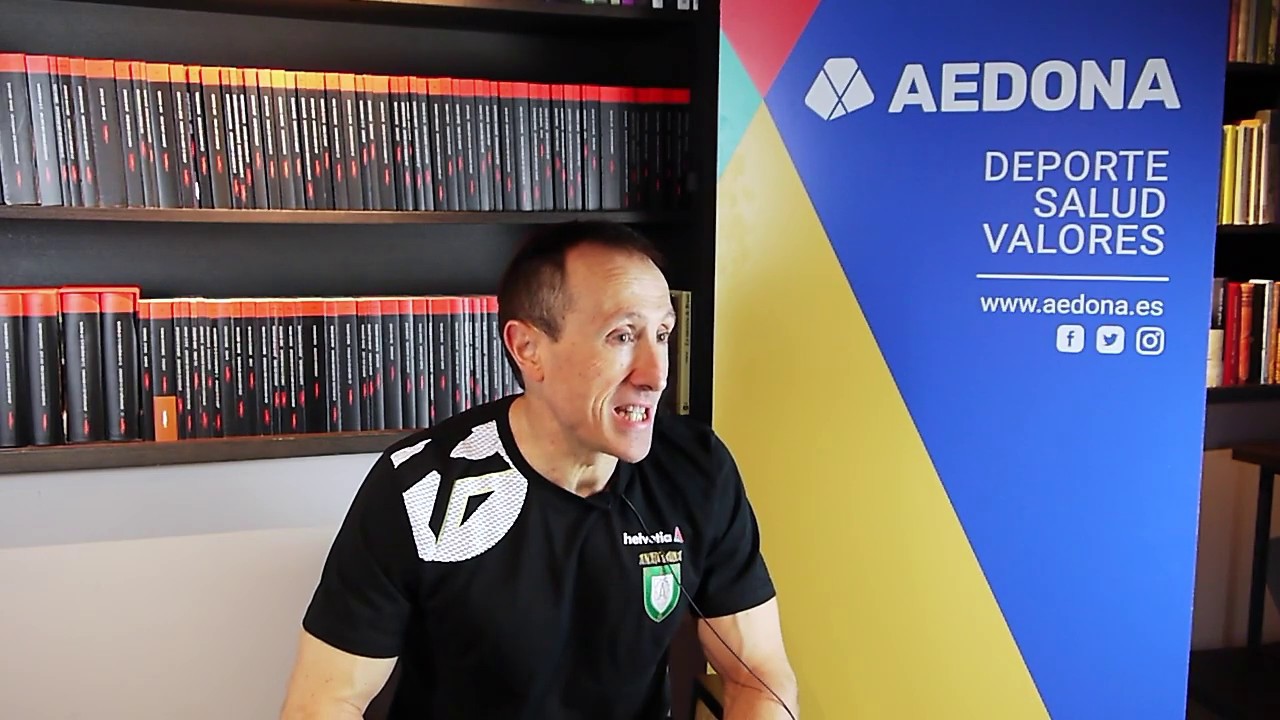 Javier Angulo - II Jornadas de Deporte, Salud y Valores AEDONA (2018)