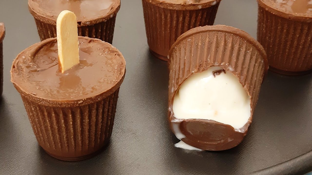 Sorvete Casquinha Chocolate no Copinho