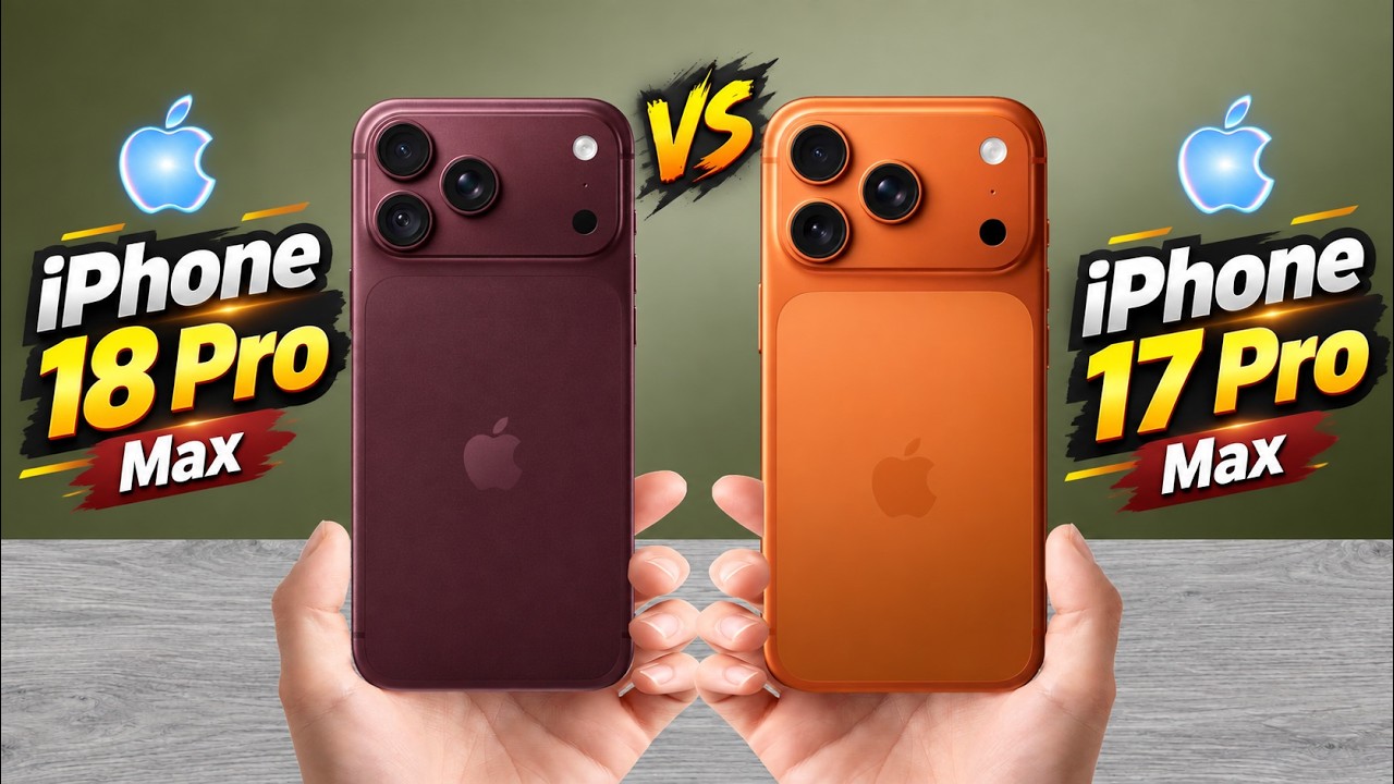 iPhone 18 Pro Max vs iPhone 17 Pro Max &ndash; Full Comparison!