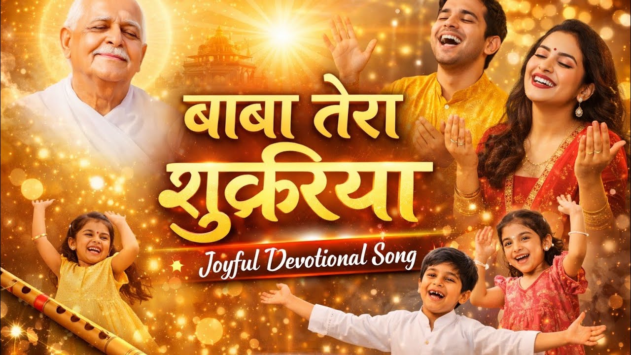 बाबा तेरा शुक्रिया | Positive Energy Devotional Song#song #spiritualsong #bksong #dancemusic#bksong 