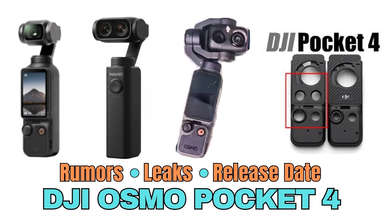 DJI Osmo Pocket 4 Recent Leaks! WHAT WE KNOW! Release Date?