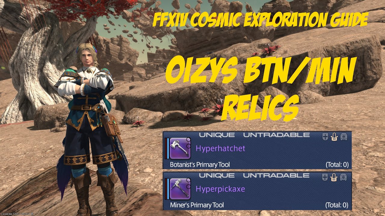 FFXIV Cosmic Exploration Oizys Guide: Botanist and Miner Relics