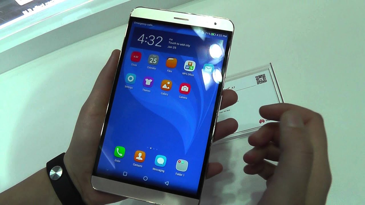 Huawei MediaPad X2 w rękach Tabletowo.pl na MWC 2015