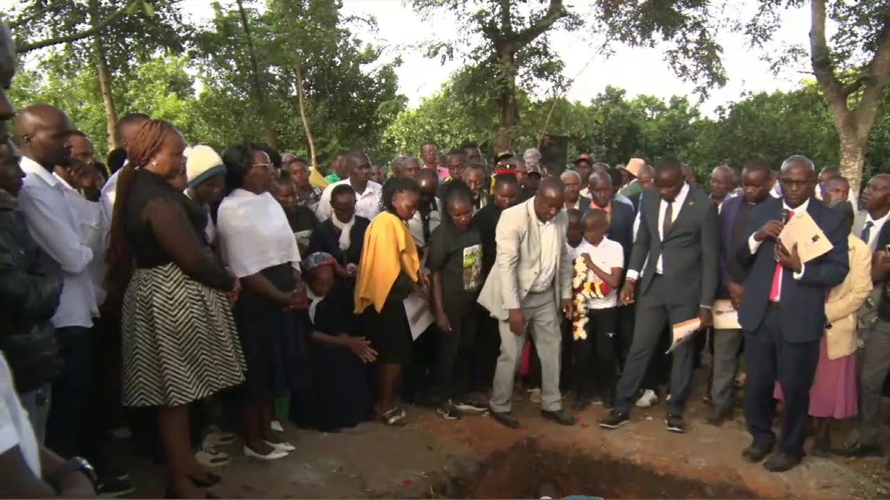 Burial of Eng. Daniel Mututa LIVE at Nziu, Makueni
