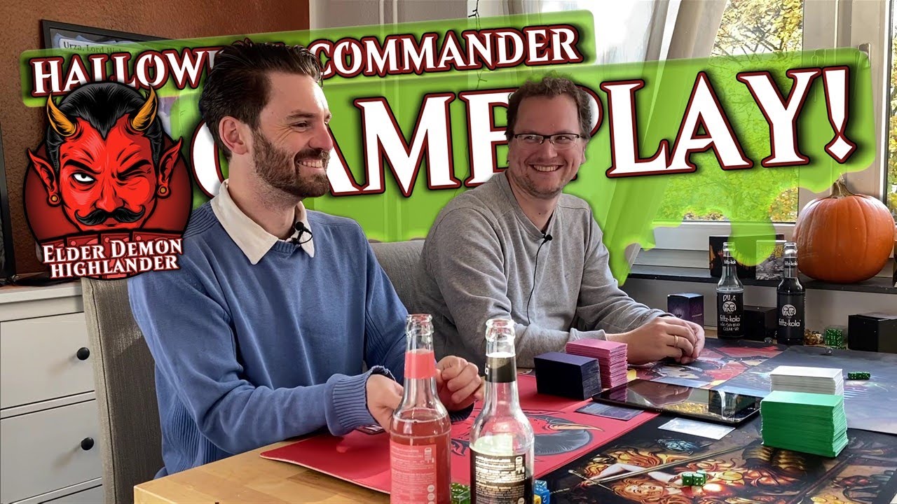 🍿COMMANDER GAMEPLAY HALLOWEEN - LIESA VS VADRIK VS WILHELT VS MIMEOPLASM EDH ELDER DEMON HIGHLANDER