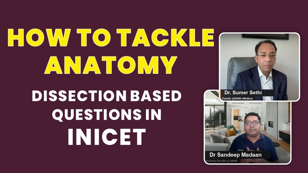 How to Tackle Anatomy Dissection Based Questions in INICET