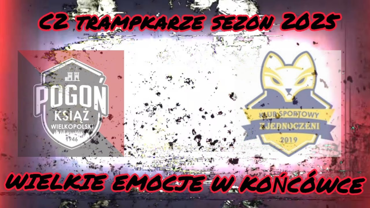 Wielkie emocje w końc&oacute;wce🔥⚽ C2 trampkarze Pogoń Książ - Zjednoczeni Września