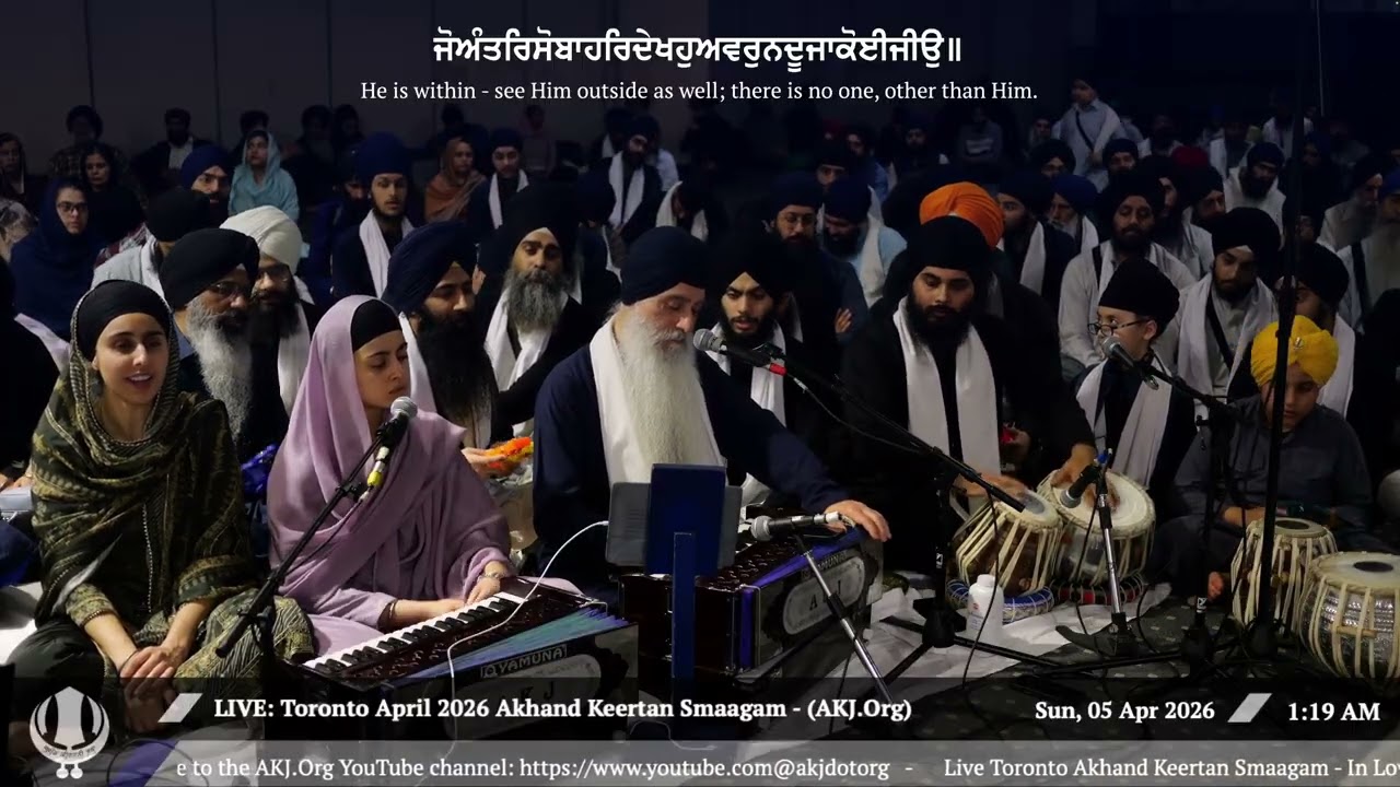 010 Bhai Harpreet Singh Jee Toronto at April 2026 Smaagam - Raensabayee Keertan Toronto