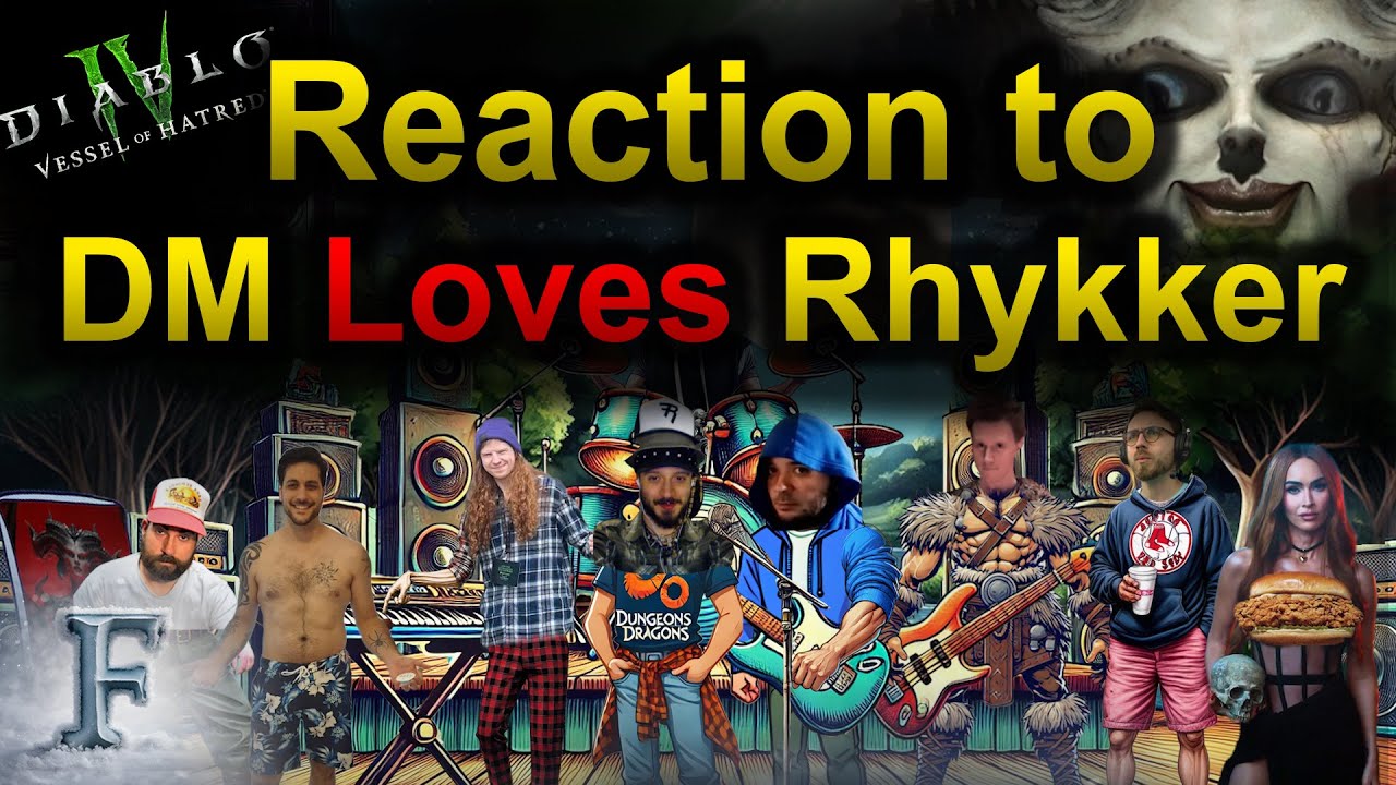 Реакция на DM Loves Rhykker — Diablo 4