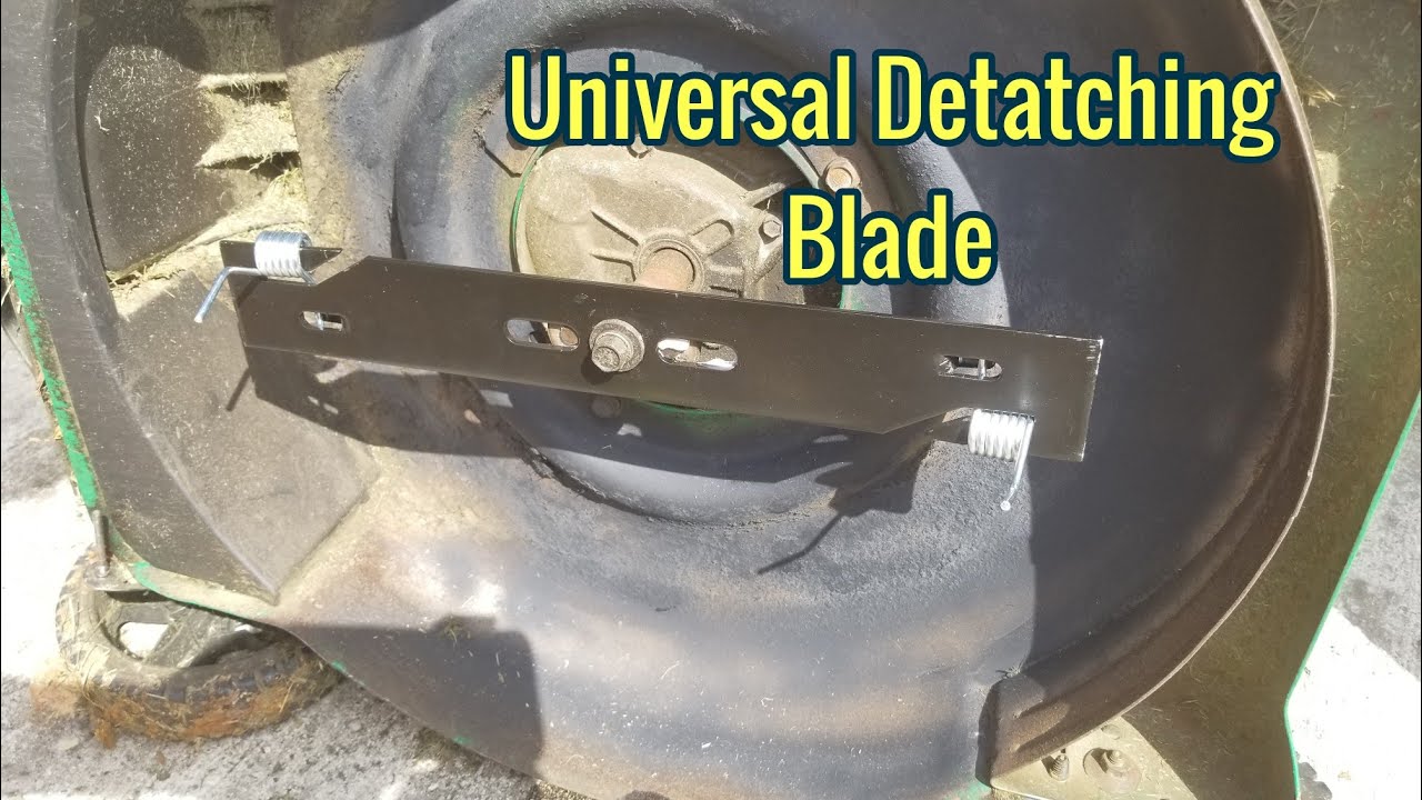 Universal Dethatching Blade from Home Depot (Power Care)