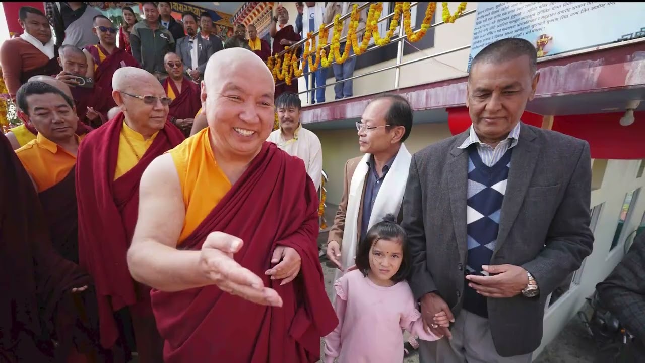 Palyul Jangchub Dargyeling Monastery (Nepal) Inauguration Ceremony on 16 Nov 2024