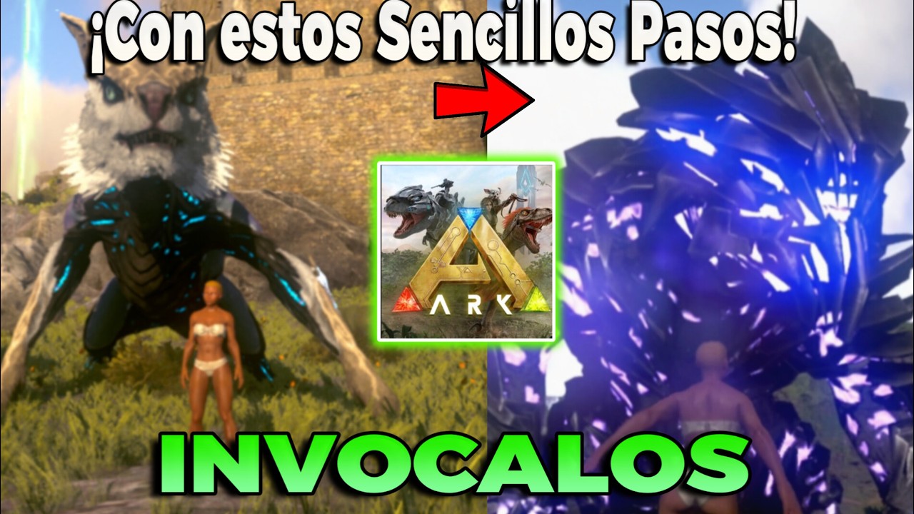 Ark Móvil Cómo Usar Los comandos para invocar a Todos los dinos 🔥